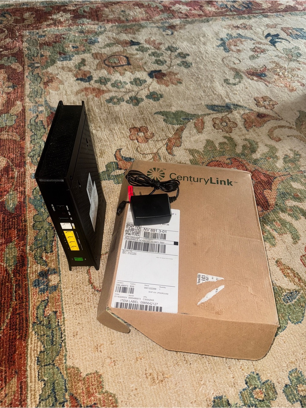 Preowned Working C3000z Century Link Modem With Box